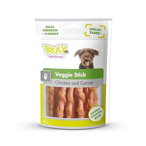 TRULY KÖPEK ÖDÜL TAVUK HAVUÇ 90 GR