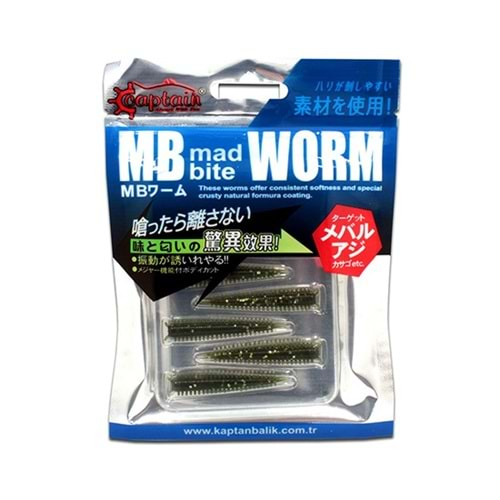 3518 MB EARTHWORM 4 CM 8 Lİ PK COLOR : 007