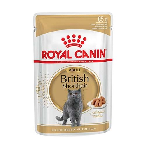 ROYAL CANIN 85 GR ADULT BRİTİSH SHORTHAİR POUCH