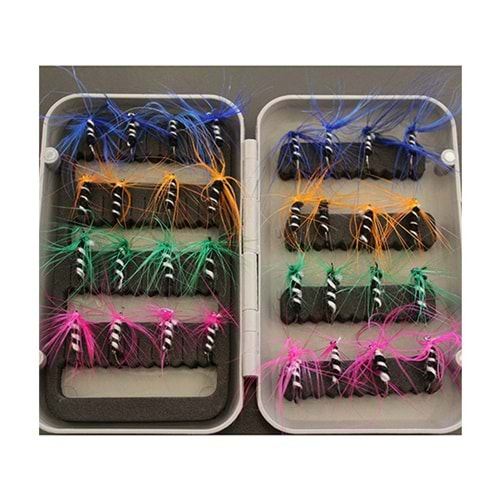 3453 CAPTAIN FLY SİNEK YEM ASSORTMENT 32 Lİ SİNEK