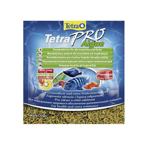 TETRA PRO ALGAE CRISPS BALIK YEMİ ZARF 12 GR