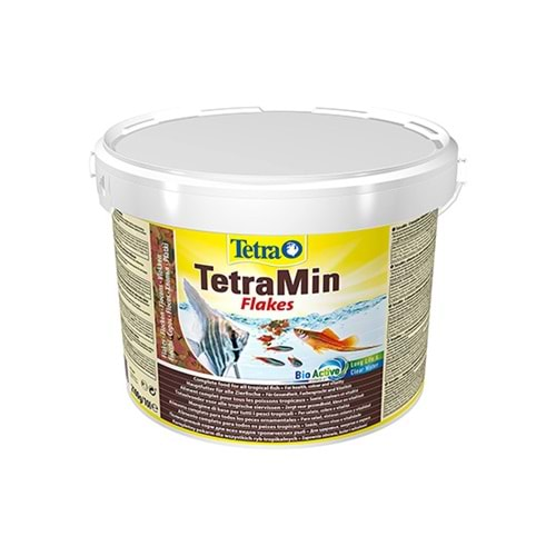 TETRA TETRAMIN FLAKES KOVA BALIK YEMİ 10 LT (2100 GR)