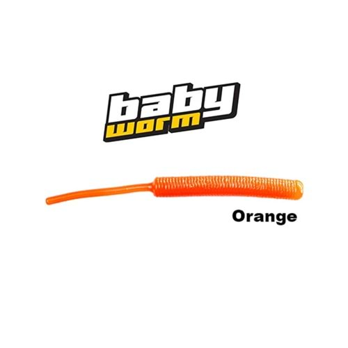 FUJİN BABY WORM 5,2 CM FLOATING ORANGE