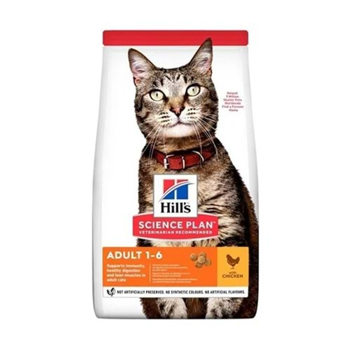 HİLLS 15 KG SP FEL CAT ADULT OPTIMALCARE TAVUKLU 13+2 KG