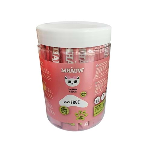 MHAUW SALMON CREAM SOMONLU KEDİ ÖDÜLÜ 30x15 GR