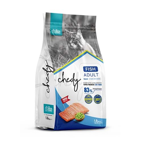 CHEDY 1,5 KG YETİŞKİN KEDİ BALIKLI