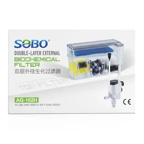 SOBO AQ-162H BIO ASKI FİLTRE 600 LT/SA