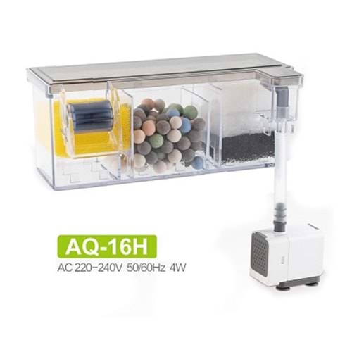 SOBO AQ-16H BİO ASKI FİLTRE 400 LT/SAAT