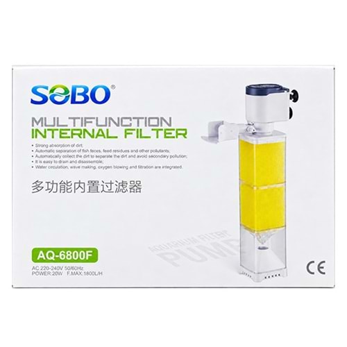 SOBO AQ-6800F İÇ FİLTRE