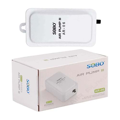 SOBO AR-06 TEK ÇIKIŞLI HAVA MOTORU 2 LT/DK