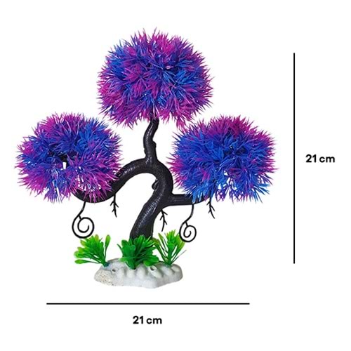BONİSA PLASTİK BİTKİ BNS-2072 ( 21 x 21 CM )