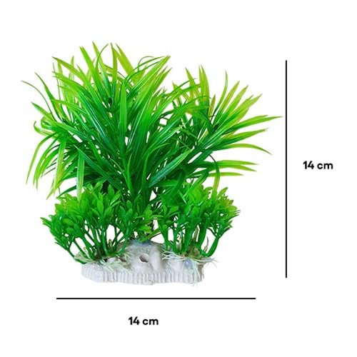 BONİSA PLASTİK BİTKİ BNS-3674 ( 14 x 14 CM )