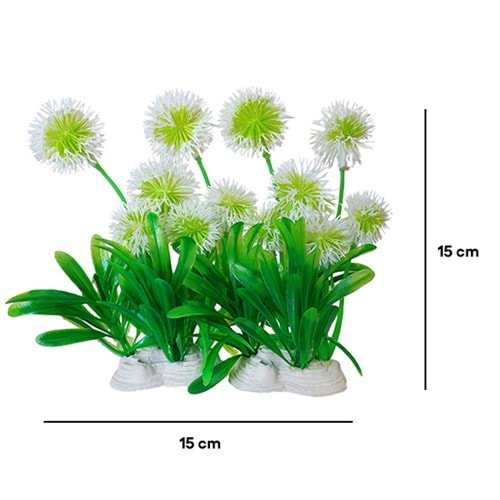 BONİSA PLASTİK BİTKİ 2 Lİ PAKET BNS-3854 ( 15 x 15 CM )