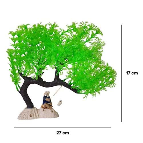 BONİSA PLASTİK BİTKİ BNS-6401 ( 27 x 17 CM )