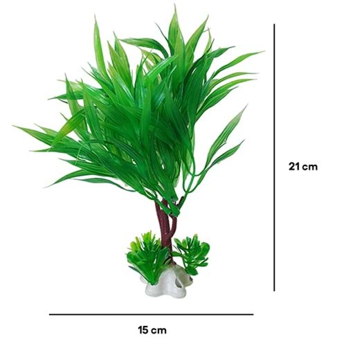 BONİSA PLASTİK BİTKİ BNS-9101 ( 15 x 21 CM )