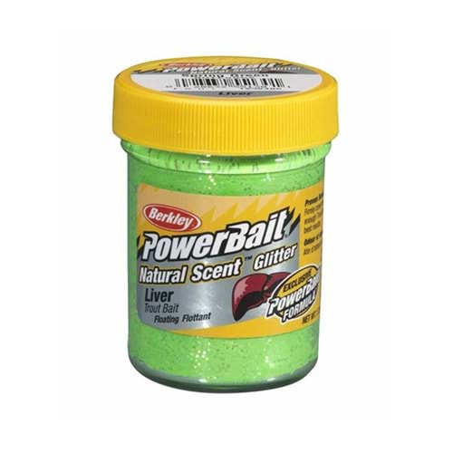 BERKLEY POWEBAIT NATURAL SCENT GLİTLER GARLİC SAHTE YEM