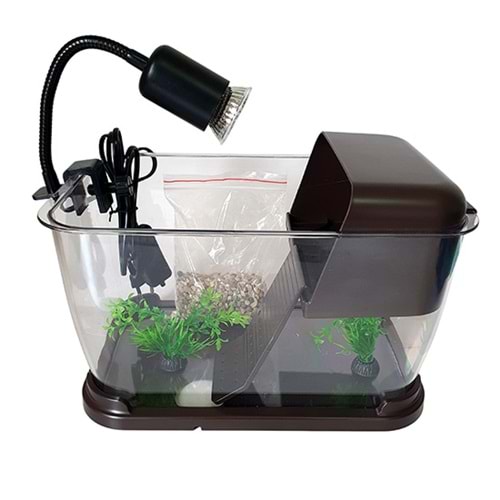 DAWAQUAFISH TANK CQF-7116-3 S-MULTIFONKSIYON UV KAPLUMBAĞA AKV. 31x19