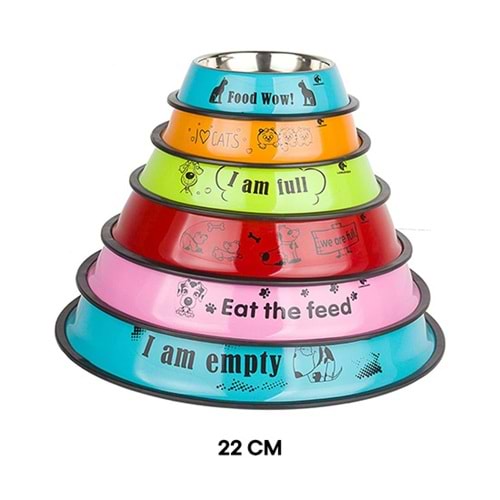 D-PETS METAL MAMA KABI DESENLİ 22 CM
