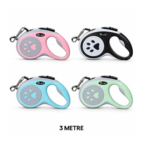 D-PETS ŞERİT TASMA 3 METRE