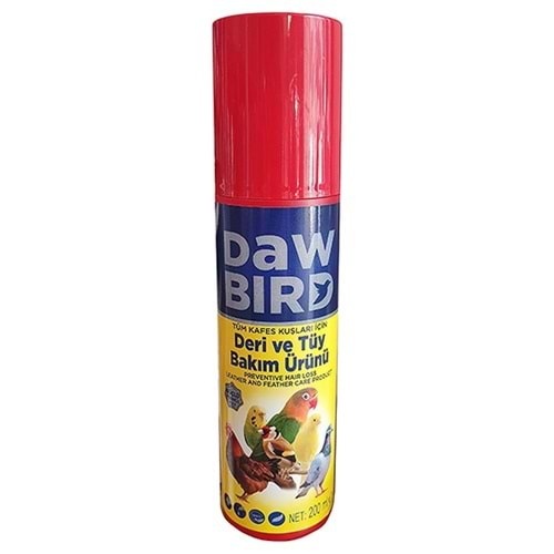 DAWBIRD 200 ML KUŞLAR İÇİN DERİ VE TÜY BAKIMI
