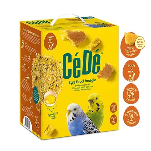 CEDE EGGFOOD KURU YUMURTALI MUHABBET KUŞU MAMASI 5 KG