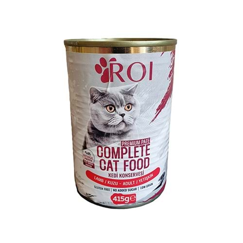 ROI 415 GR YETİŞKİN KEDİ KUZU KONSERVE