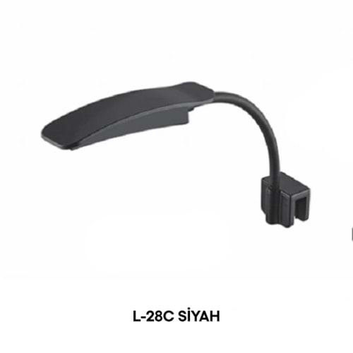 SOBO L-28C-BLACK AKVARYUM LAMBASI MİNİ LED SİYAH