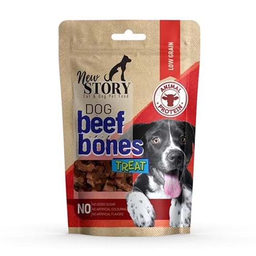 NEW STORY DOG BEEF BONES 80 GR