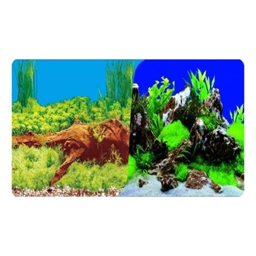 PLASTİK POSTER BİTKİ KAYA 50 CM 15 MT