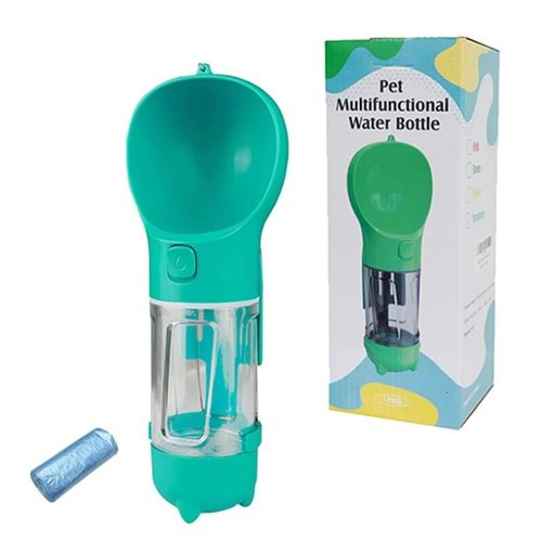 MADPET TAŞINABİLİR KÜREKLİ DIŞKI POŞETLİ SULUK 350 ML