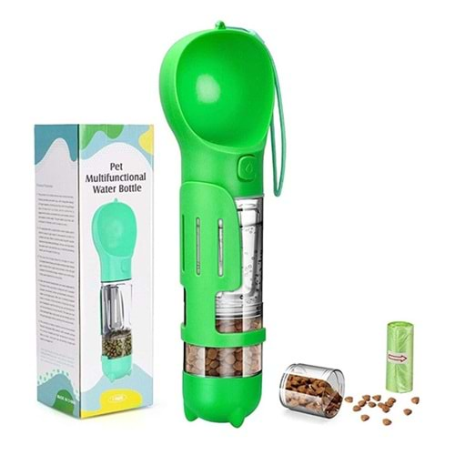 MADPET TAŞINABİLİR KÜREKLİ DIŞKI POŞETLİ SU VE MAMALIK 350 ML