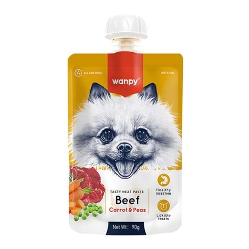 WANPY 90 GR TAZE SIĞI ETLİ & HAVUÇLU KÖPET ET EZMESİ