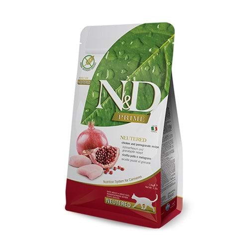 N&D 1,5 KG PRIME TAVUK NAR KISIRLAŞTIRILMIŞ ADULT