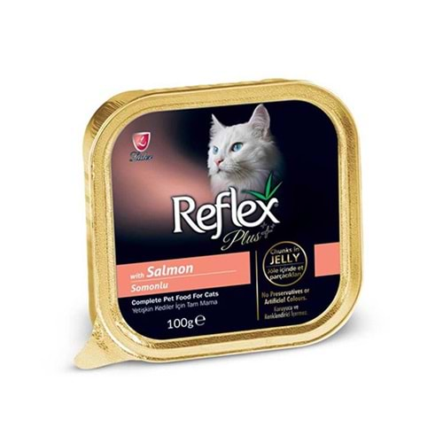 REFLEX PLUS 100 GR SOMONLU KEDİ KONSERVE