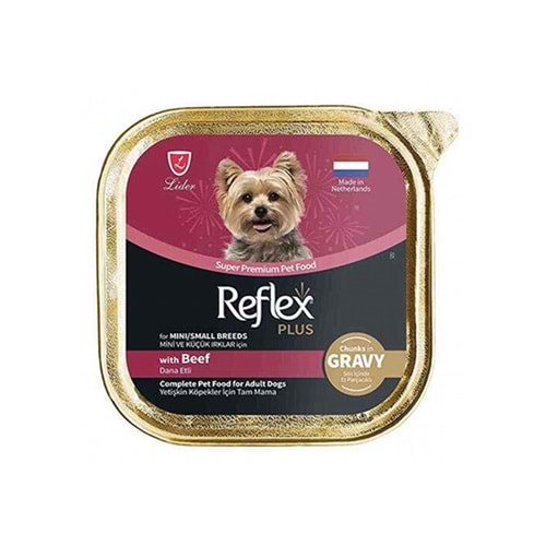 REFLEX PLUS 85 GR DANA ETLİ KÖPEK KONSERVE