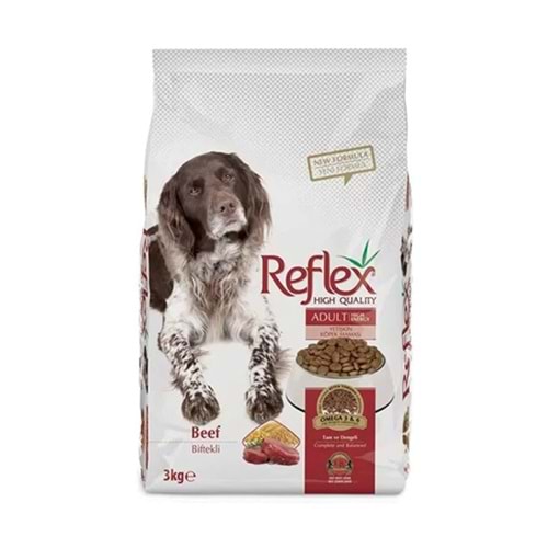 REFLEX 3 KG HIGH ENERGY BEEF ADULT DOG FOOD