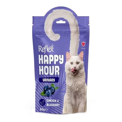 REFLEX 60 GR HAPPY HOUR ÜRİNER SİSTEM DESTEKLEYİCİ KEDİ ÖDÜL MAMASI