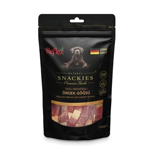 REFLEX 170 GR SNACKIES TATLI PATATESLİ ÖRDEK GÖĞSÜ