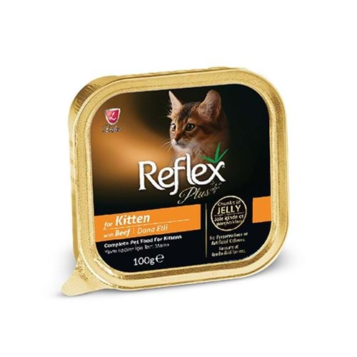 REFLEX PLUS 100 GR YAVRU KEDİ JOLE KONSERVE