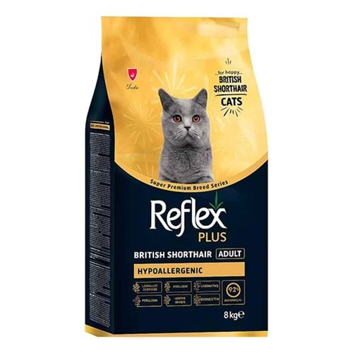 REFLEX PLUS 8 KG BRITISH SHORTHAIR YETİŞKİN KEDİ MAMASI