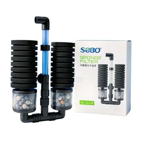 SOBO SB-3822B SÜNGER FİLTRE