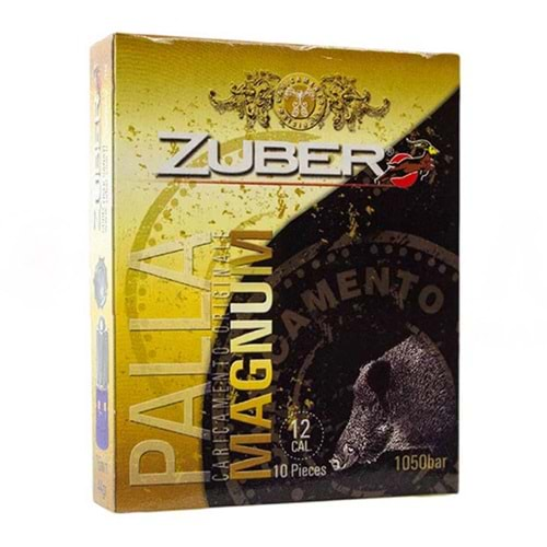 ZUBER 12 CAL. TEK KURŞUN PALLA 44 GR MAGNUM 1050 BAR