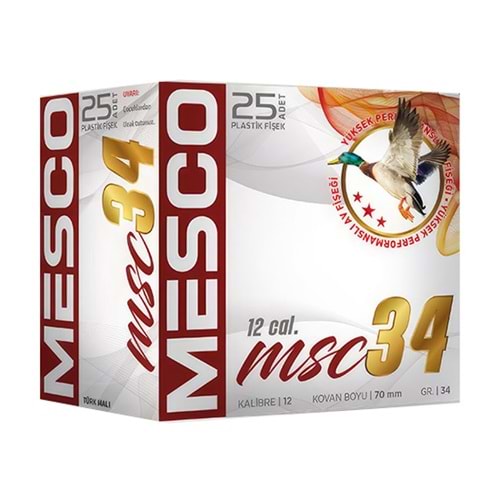 MESCO 12 CAL 34 GR AV FİŞEĞİ