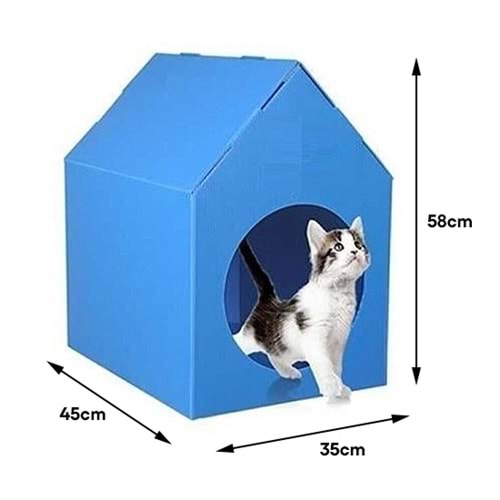 BONİSA PLASTİK KEDİ EVİ