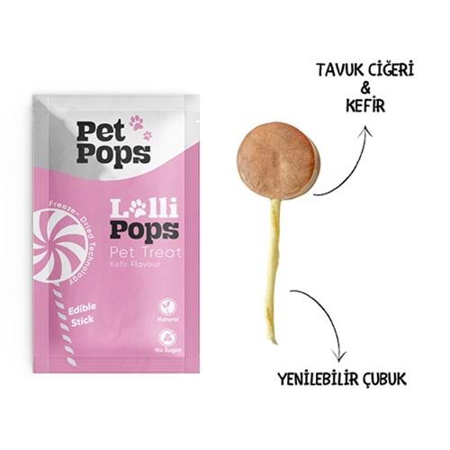 PETPOPS LOLİPOP KEFİR FLOVOUR 1,4 GR