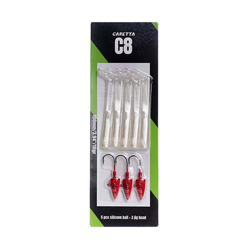 CARETTA C8 10 CM 10 GR RED HEAD