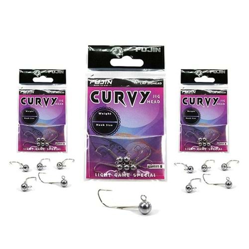 FUJİN CURVY JIG HEAD 2,5GR #4