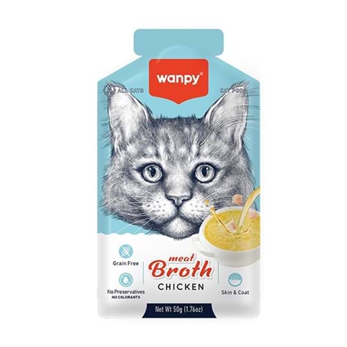 WANPY 50 GR TAVUK ETLİ KEDİ ÇORBASI