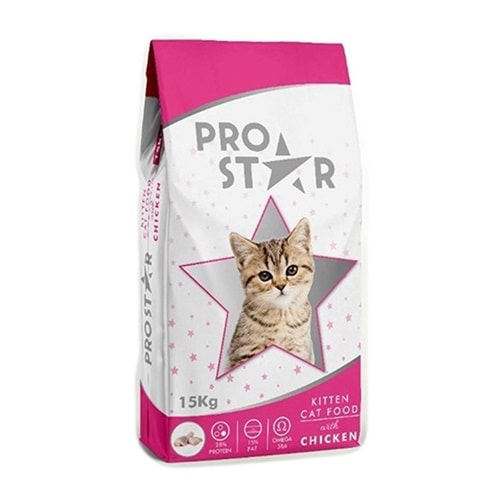 PROSTAR 15 KG YAVRU KEDİ MAMASI TAVUKLU