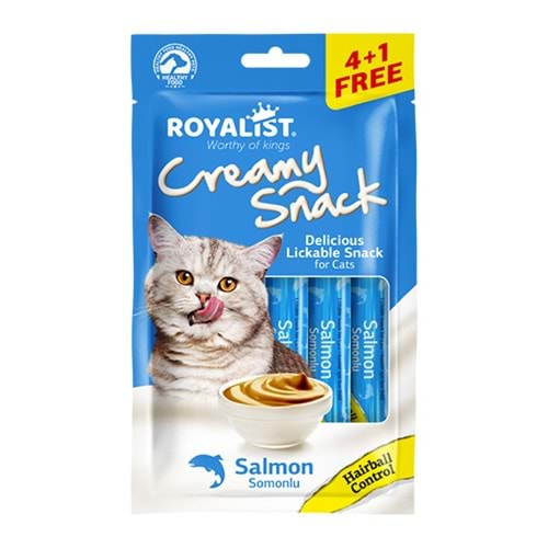 ROYALİST CREAMY SNACK – SALMON – HAİRBALL CONTROL 75 GR